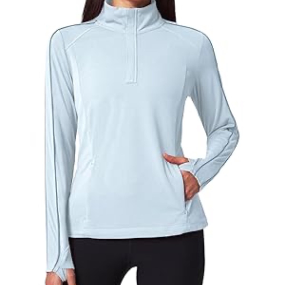 Mondetta Women 1/4-zip long sleeve top athletic workout